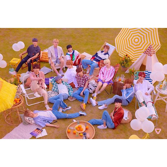 Poster Nhóm Nhạc Seventeen - You Make My Day