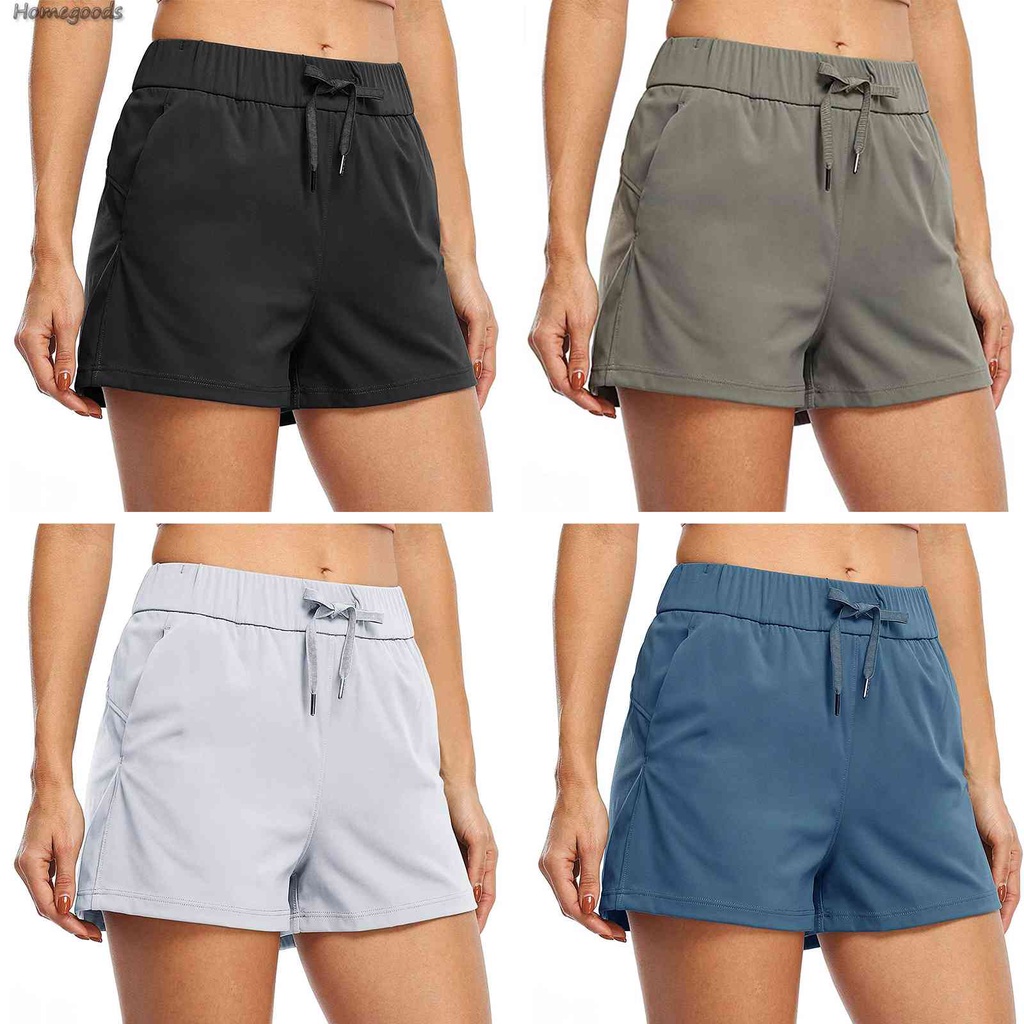 [HOMEG-PRO] Quần Đùi Thể Thao Chạy Bộ / Tập Gym / Yoga Có Túi S-XXL [homegoods.vn]