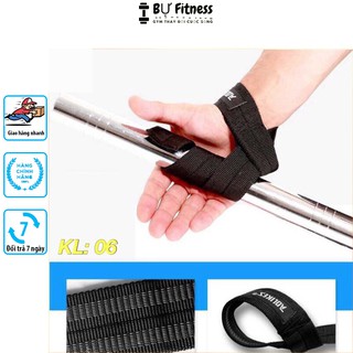 Dây kéo lưng tập gym AOLIKES, dây trợ lực kéo xà đơn, deadlift lưng xô tại nhà - Bự Fitness