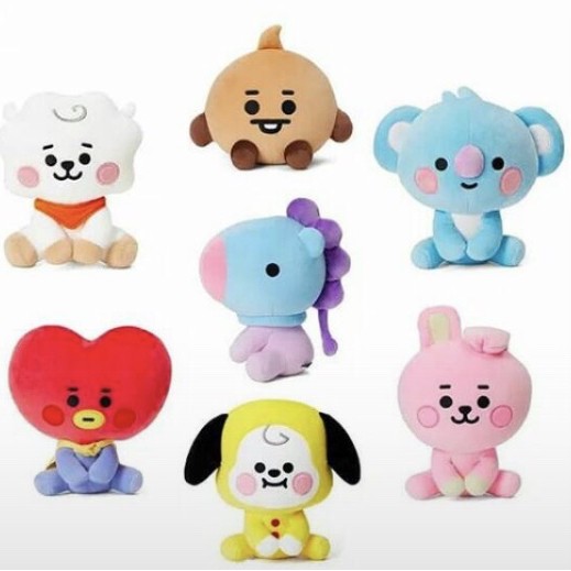 Búp Bê Hình Các Nhân Vật Bt21 Của Bts