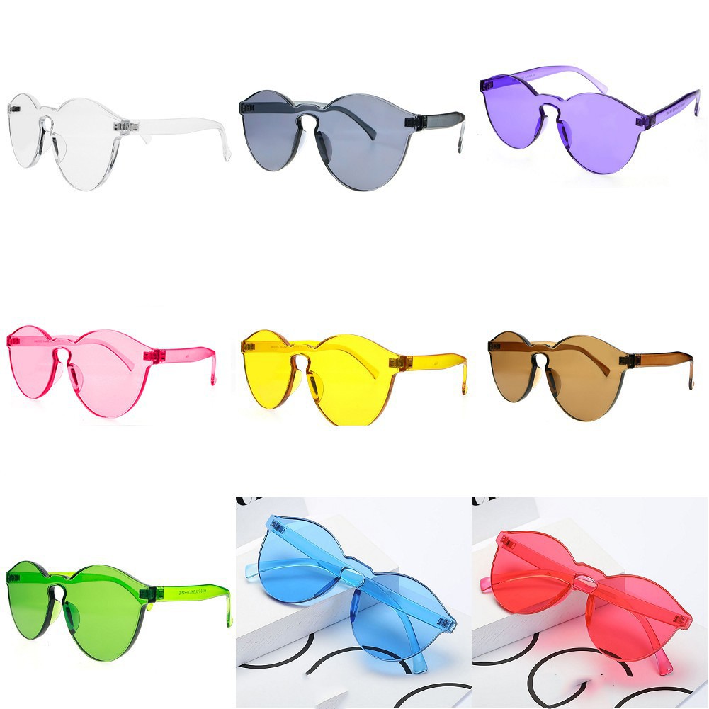 Kính mát không gọng màu sắc thời trang | BigBuy360 - bigbuy360.vn