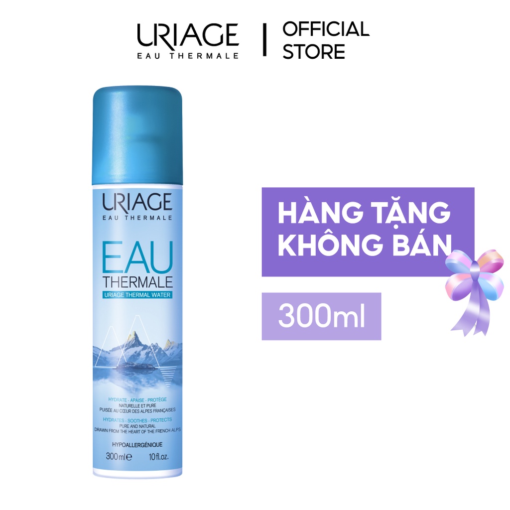 (Quà tặng không bán) Xịt khoáng dưỡng ẩm cân bằng da URIAGE THERMAL WATER 300ML