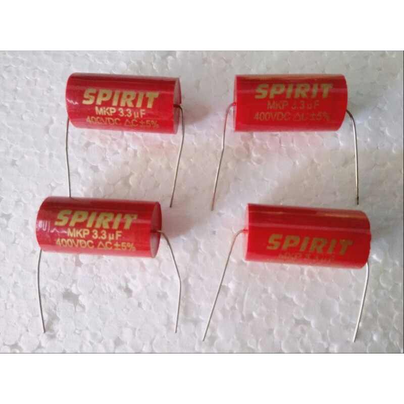 Tụ Sprit 3.3uf cho loa treble / trung 400v