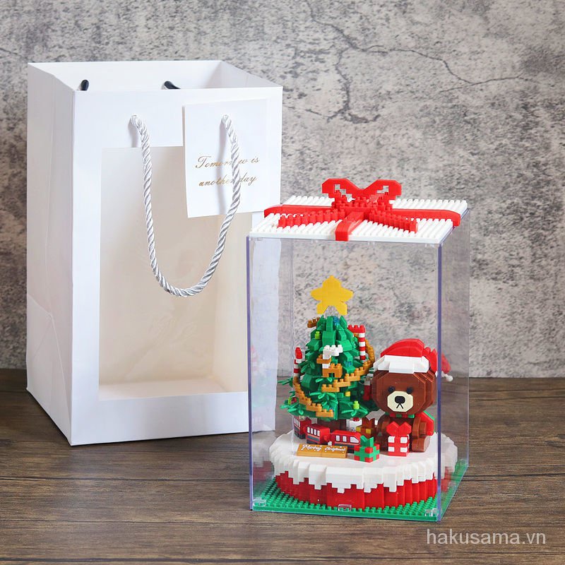 Bộ đồ chơi lắp ráp lego hình bánh kem sinh nhật cho bé