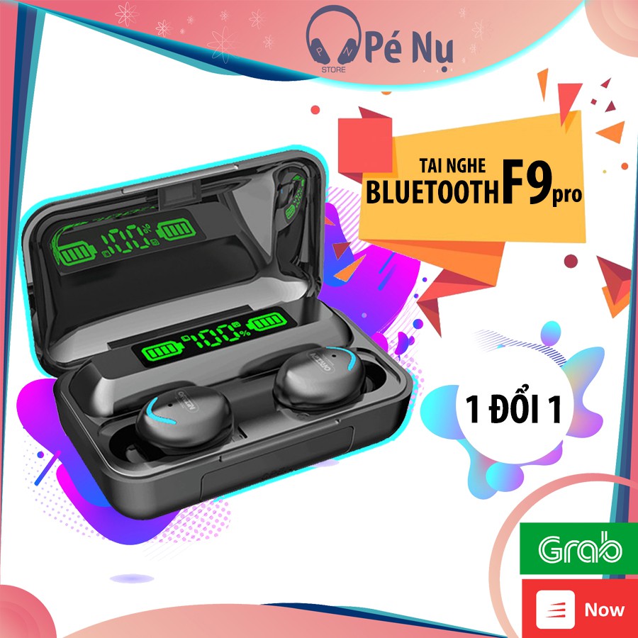 Tai Nghe Nhét Tai Bluetooth Amoi F9-5 Pro TWS - Phiên Bản Quốc Tế - Kiêm Sạc Dự Phòng Bảo Hành Chính Hãng - Nụ Store