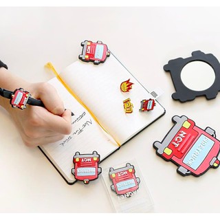 {SM official - Có sẵn} NCT goods: Huy hiệu - bookmark - nam châm