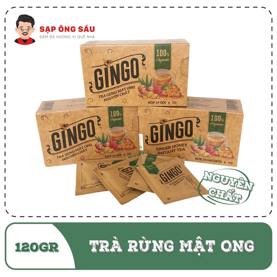 Trà gừng mật ong hỗ trợ đề kháng