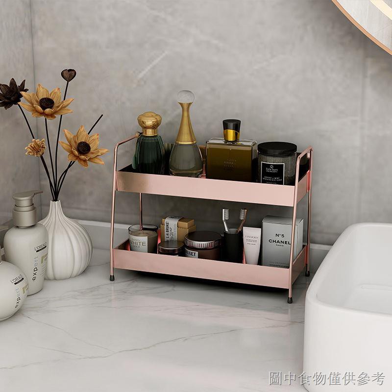 ✑∏✗Kệ Sắt Đựng Mỹ Phẩm Để Bàn Tiện Dụng Phong Cách Bắc Âu