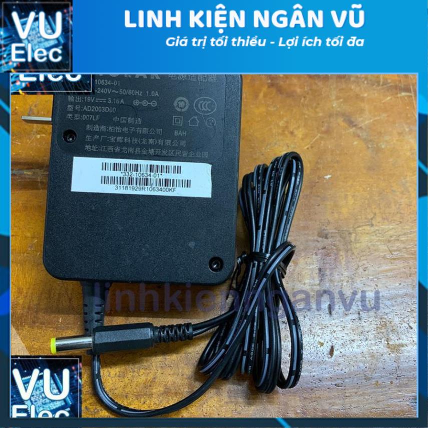 Nguồn Adapter 19V 3.16-4A Netgear (Dùng Cho Máy Hàn)