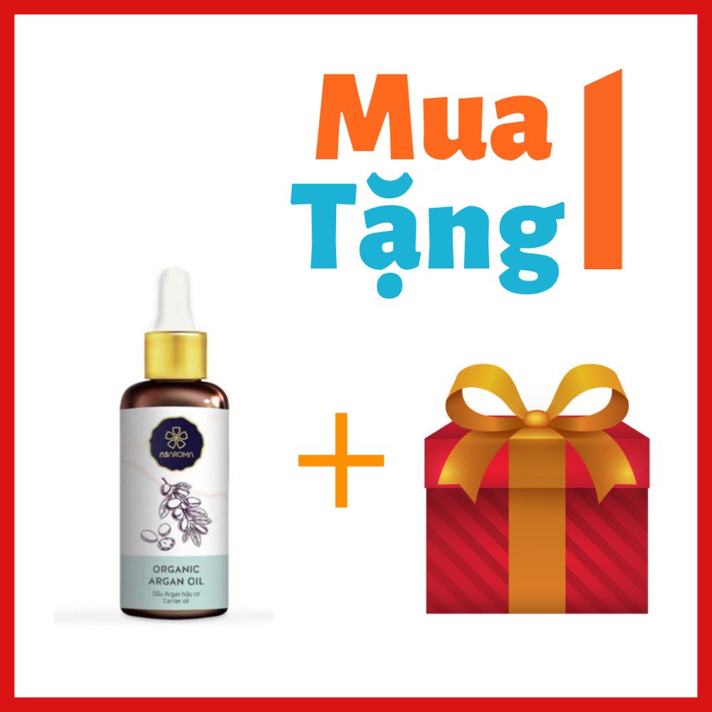 Dầu Dưỡng Tóc Argan Oil Organic Asaroma Tặng Đồ Cột Tóc