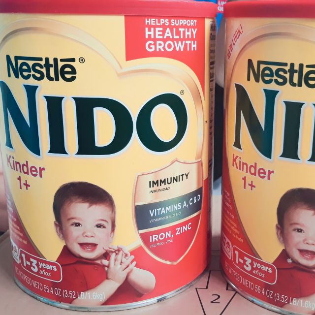 Sữa Nido 1,6kg date t8/21