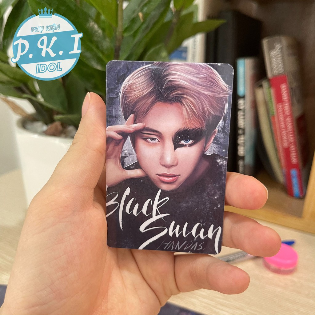 SƯU TẦM INSTA - Bộ Card Ảnh Bo Góc BTS Instagram Hot New - Loại 6 Black Swain
