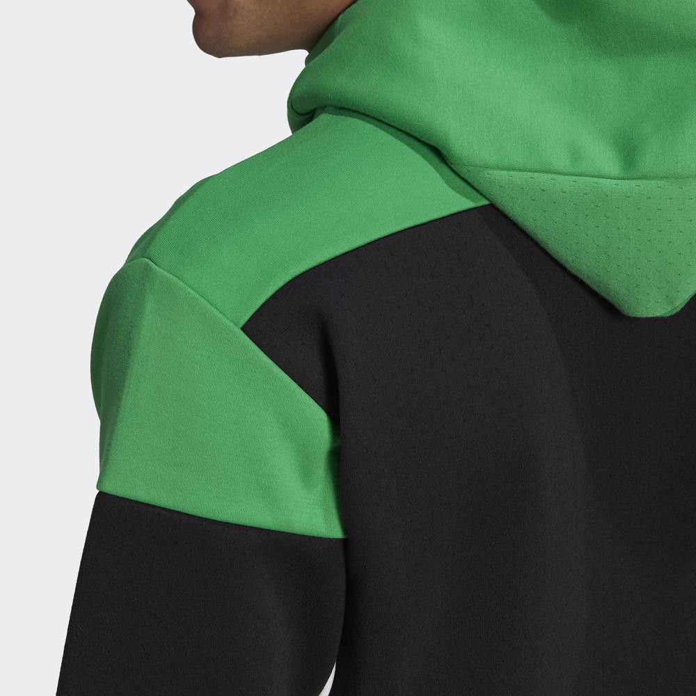 Áo hoodie adidas Z.N.E. Full-Zip Nam Màu đen GN6832 | BigBuy360 - bigbuy360.vn