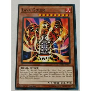 Thẻ bài YUGIOH - Lava Golem - SDSH-EN013 - Common