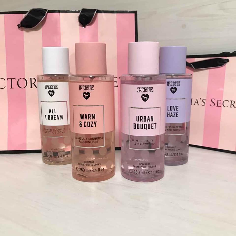 Xịt Thơm Victoria’s Serect Pink Urban Bouquet (30ml - 50ml- 100ml)