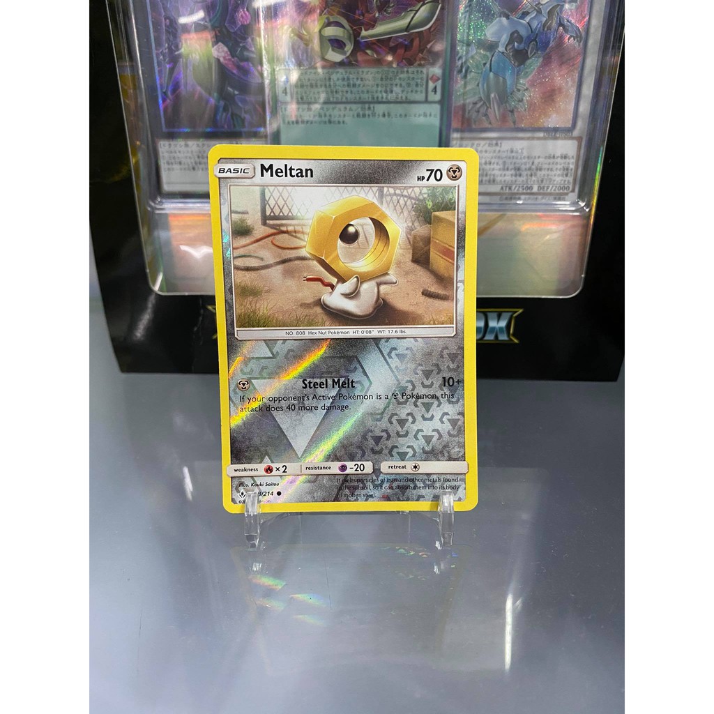 [ Dưa Hấu Yugioh ] Lá bài thẻ bài Pokemon Meltan