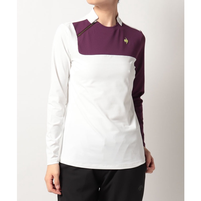 Áo dài tay Le Coq Golf nữ QGWSJB12-WH00