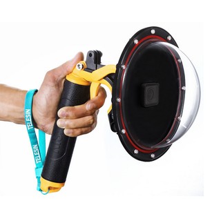 Dome port cho Gopro 5, Gopro 6, gopro 7, gopro 2019 hàng chính hãng Telesin