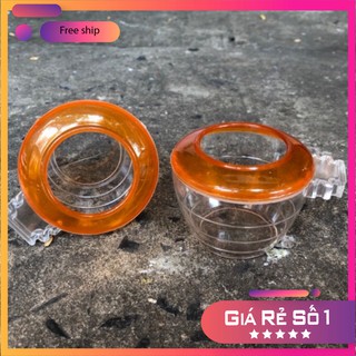 Cóng nhựa đựng thức ăn dành cho chim lớn nhỏ