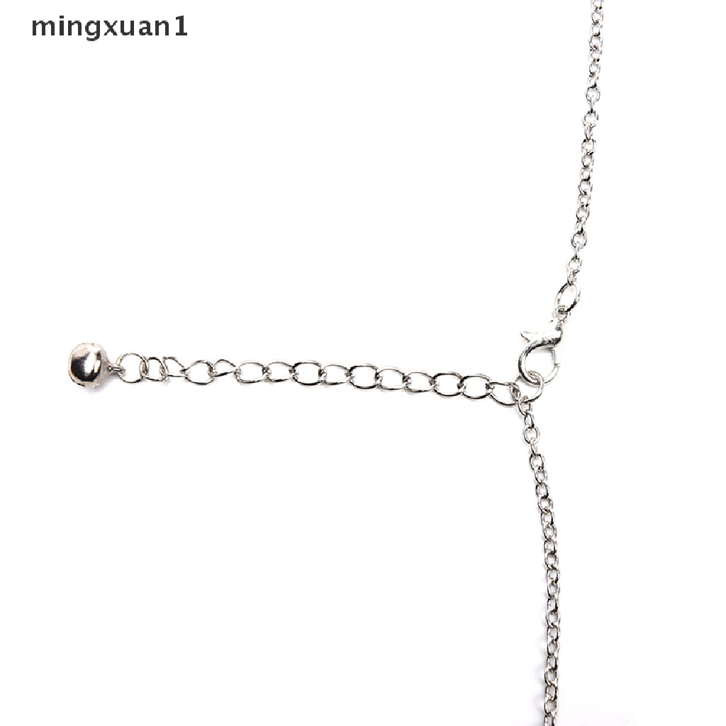 Khuyên Rốn Phối Dây Xích Tua Rua Đính Đá Pha Lê 14G mingxuan1 Cho Nữ