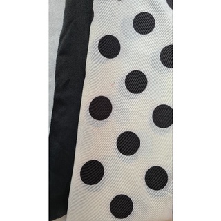 Vải áo dài chấm bi (1 áo, 1 quần)