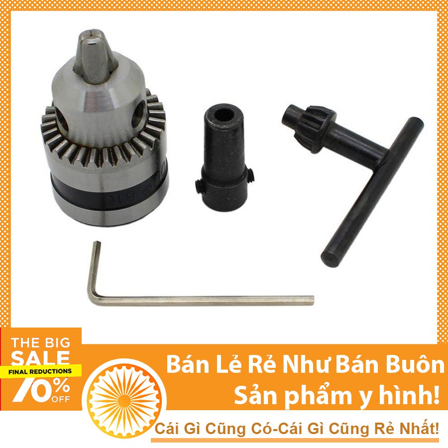 HAUI Bộ Đầu Kẹp Mũi Khoan B10 Cho Motor 775 DHCNHN