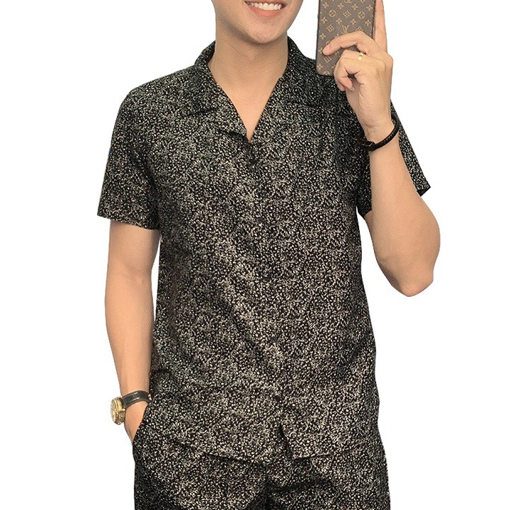 Áo sơ mi - Áo sơ mi ngắn tay - kiểu dáng trẻ trung, phom vừa vặn mặc rất thoải mái, chất vải cotton mát không nhắn | BigBuy360 - bigbuy360.vn