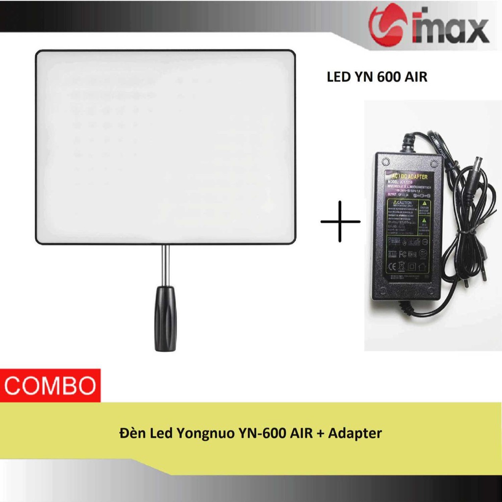 Đèn Led Yongnuo YN-600 AIR + Adapter