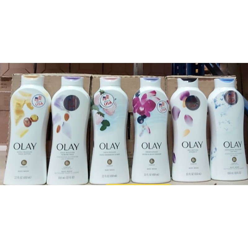 {Cam Kết Chính Hãng} Sữa Tắm OLAY Mỹ Các Mùi 650ml-22 fl oz