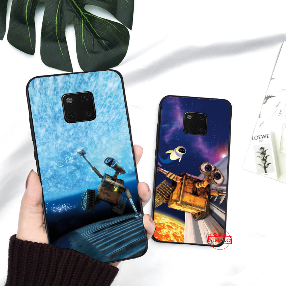 Ốp điện thoại mềm họa tiết nhân vật 77LM wall e cho Huawei Nova 2i 2 Lite 3 3i 4 4E 5i 5T 7 SE