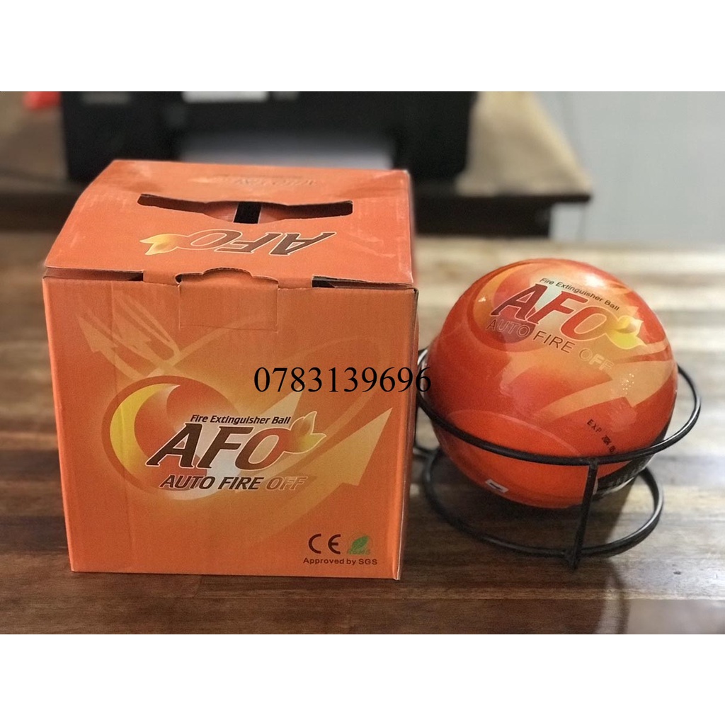 {CHÍNH HÃNG} QUẢ CẦU CHỮA CHÁY, BÓNG NÉM CHỮA CHÁY CỨU HỎA 1,3KG AFO