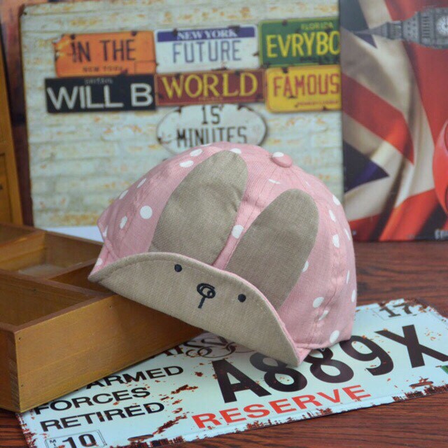 Mũ Lưỡi Trai Tai Tho cho bé