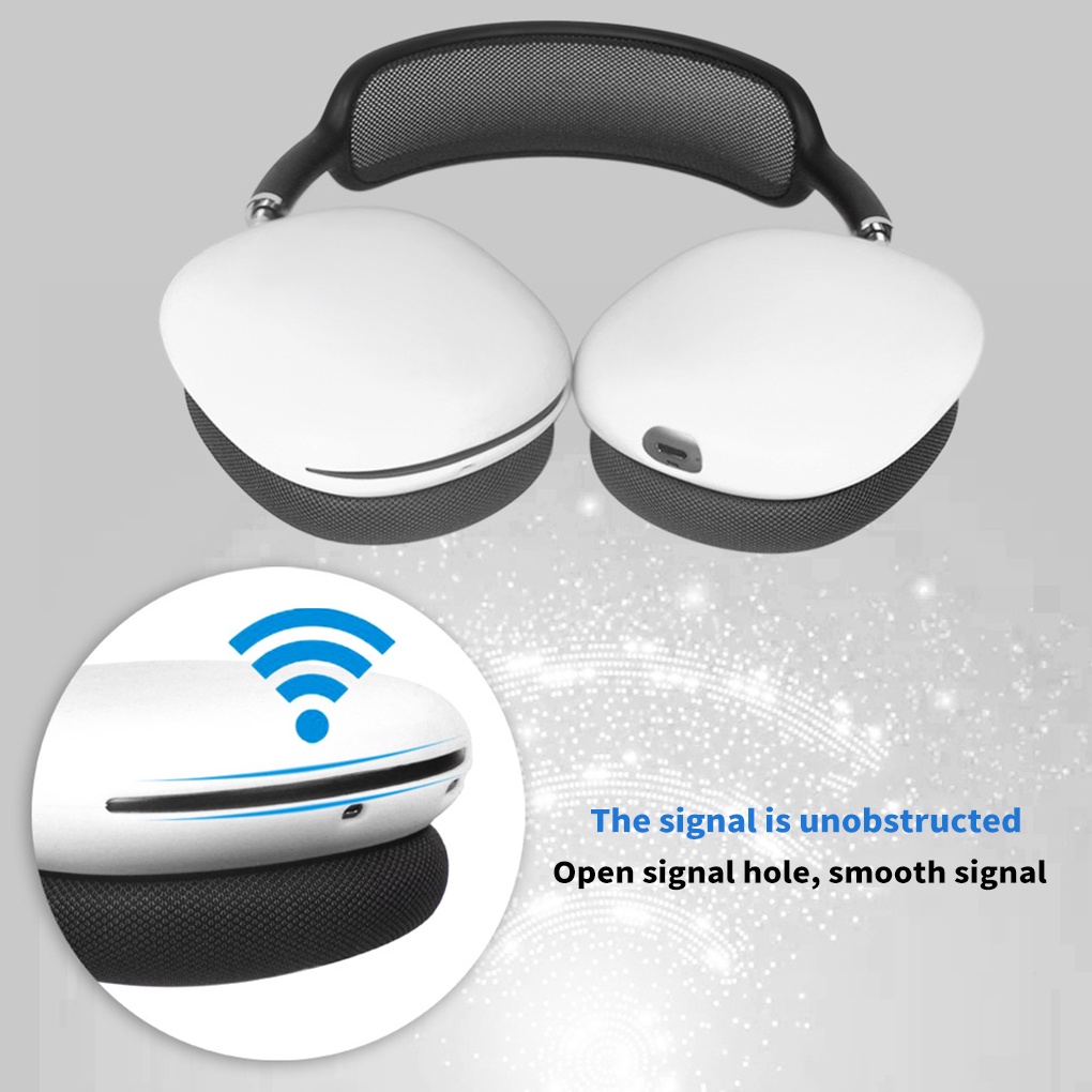 Ốp bảo vệ tai nghe tai nghe Silicone bảo vệ thay thế thích hợp cho Airpods Max