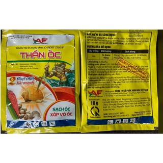 Thần ốc dạng bột dùng để phun gói 18gram