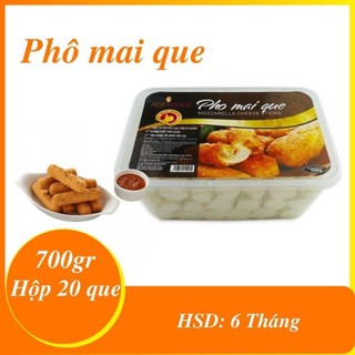 Dinhphuoc Phô mai que hộp 20 que 700g, 100% mozzarella cheese nguyên chất, phô mai ngon