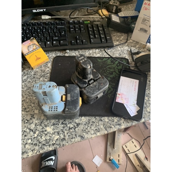 Vỏ pin hitachi đóng 6cell