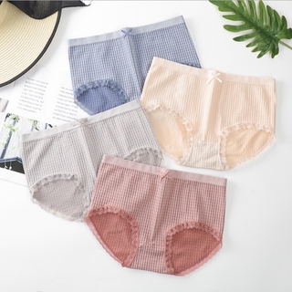 Quần lót cotton kháng khuẩn ren nữ