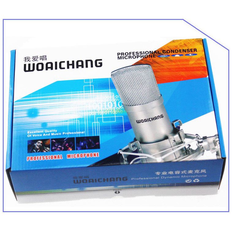 Micro thu âm WOAICHANG Bm900