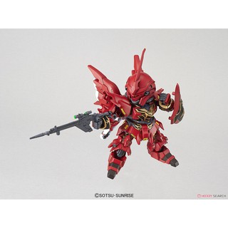 Mô hình lắp ráp nhựa nhân vật hoạt hình Gundam SDEX Sinanju Gundam Bandai
