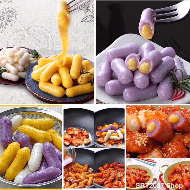 Bánh gạo Hàn quốc nhân khoai lang 1kg