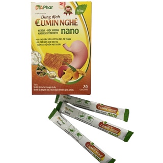 Cumin ngệ nano giúp hỗ trợ giảm đau dạ dày hộp 20 gói
