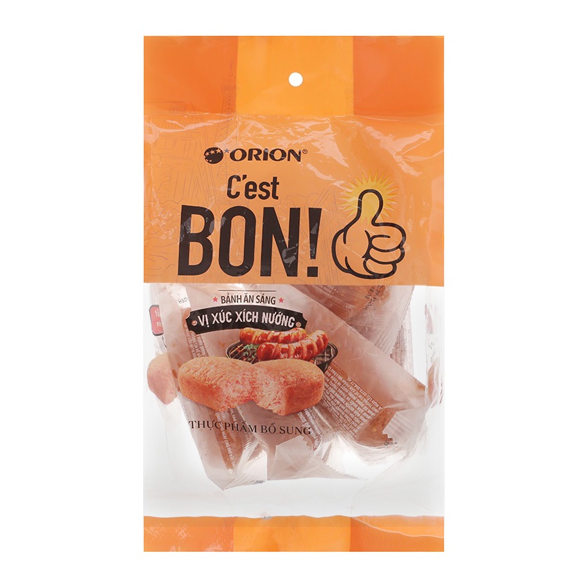 Bánh ăn sáng C'est Bon xúc xích nướng 85g