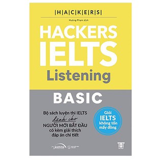 Sách AlphaBooks - (Combo 4 cuốn/ Lẻ tùy chọn) - Hacker Ielts Basic: Reading - Listening - Writing - Speaking