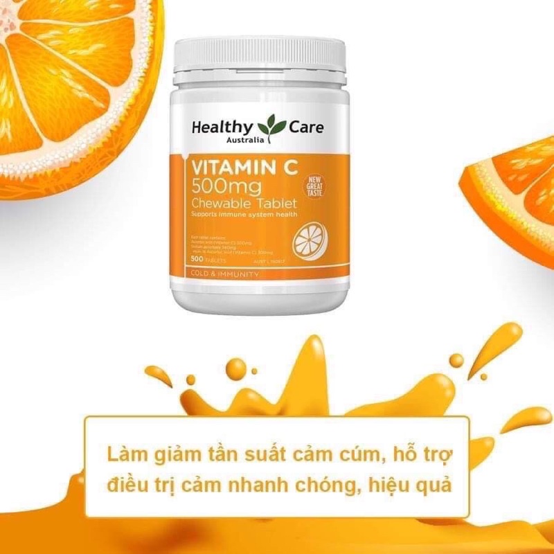 Viên ngậm Vitamin C Healthy care [ HÀNG CHÍNH HÃNG ] Shopee Việt Nam