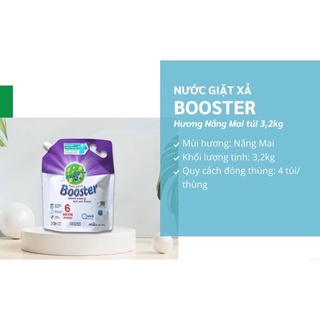 Nước giặt xả vải booster hương nắng mai túi 3.2kg