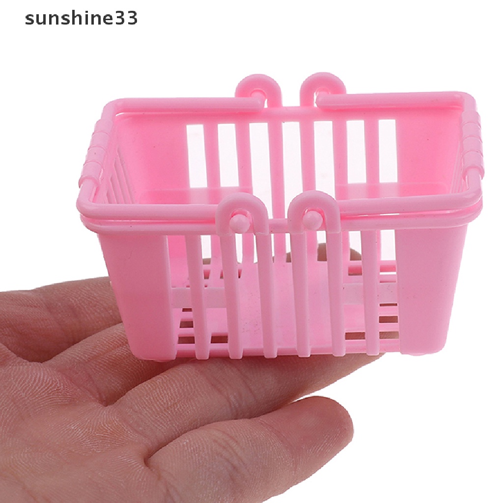 1 Giỏ Xách Tay Mua Sắm Siêu Thị Mini Cho Nhà Búp Bê