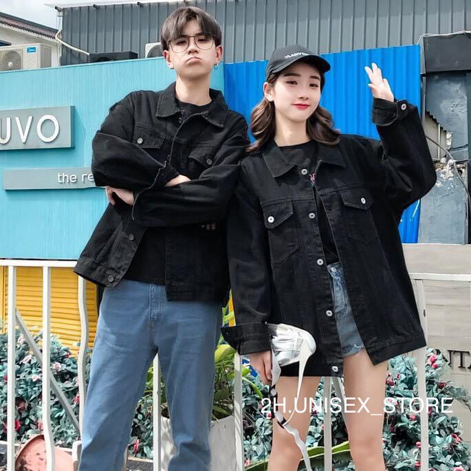 ÁO KHOÁC JEAN KAKI NAM NỮ UNISEX FROM ĐẸP CHUẨN 2H.UNISEX_STORE