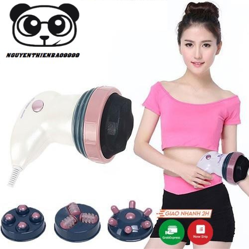 Máy Massage Toàn Thân Cầm Tay Body Innovation Kèm 4 Đầu