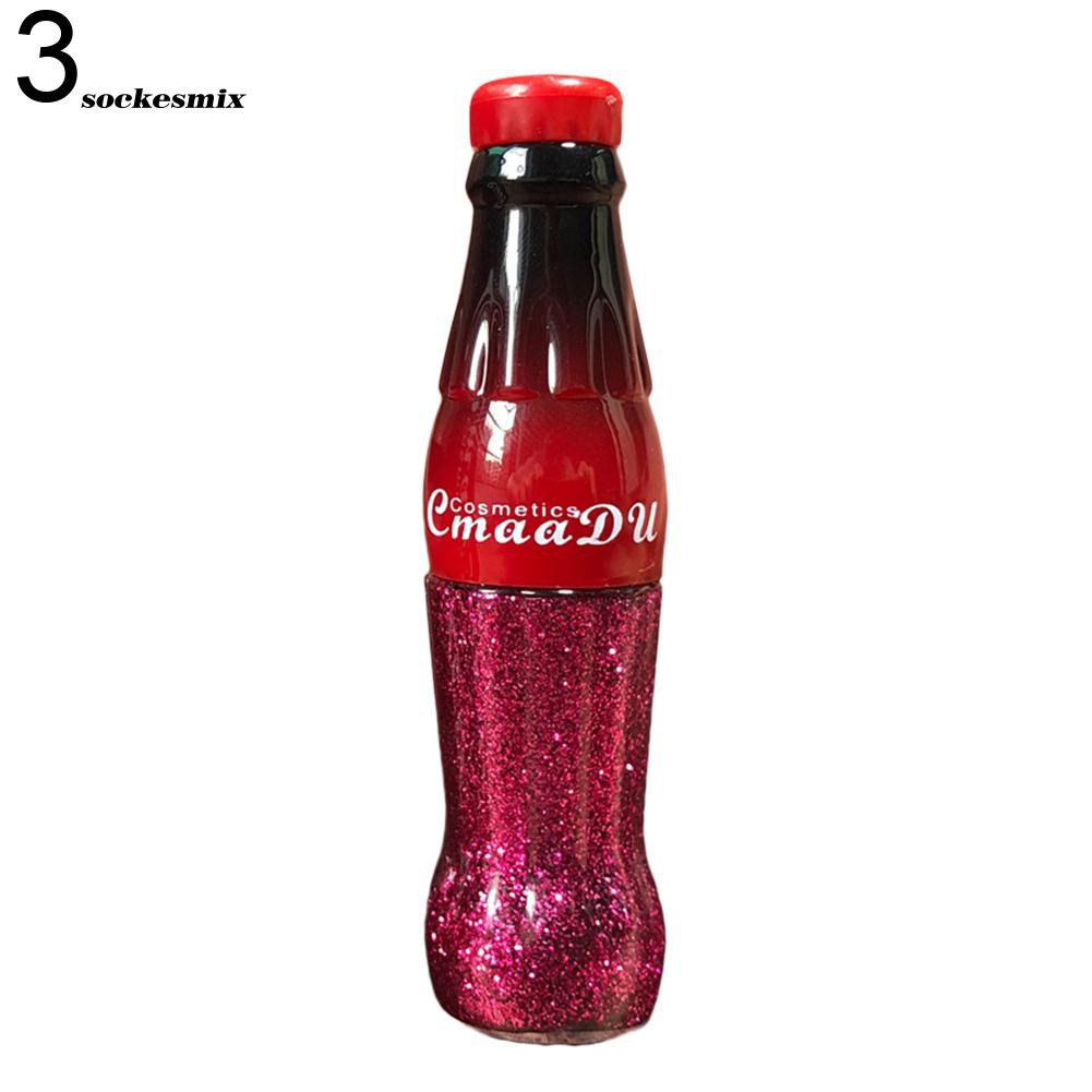 [Hàng mới về] Kẻ mắt màu nhũ không thấm nước hình chai coca độc đáo CmaaDu | BigBuy360 - bigbuy360.vn