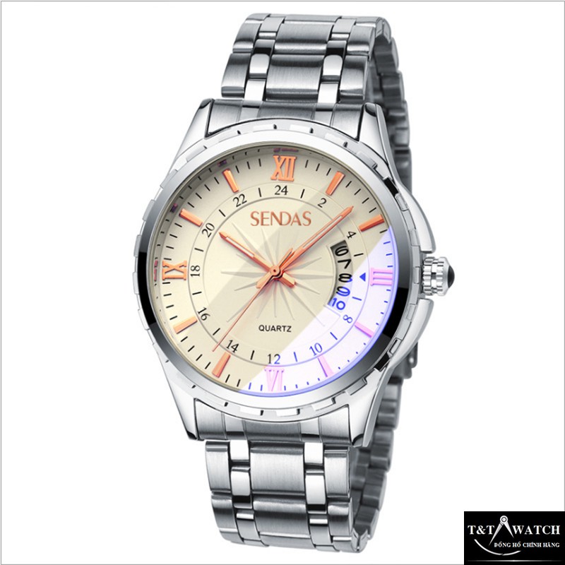[SIÊU ĐẸP] ĐỒNG HỒ NAM SENDA 8026 DÂY THÉP CHÍNH HÃNG-THIẾT KẾ SANG TRỌNG | BigBuy360 - bigbuy360.vn